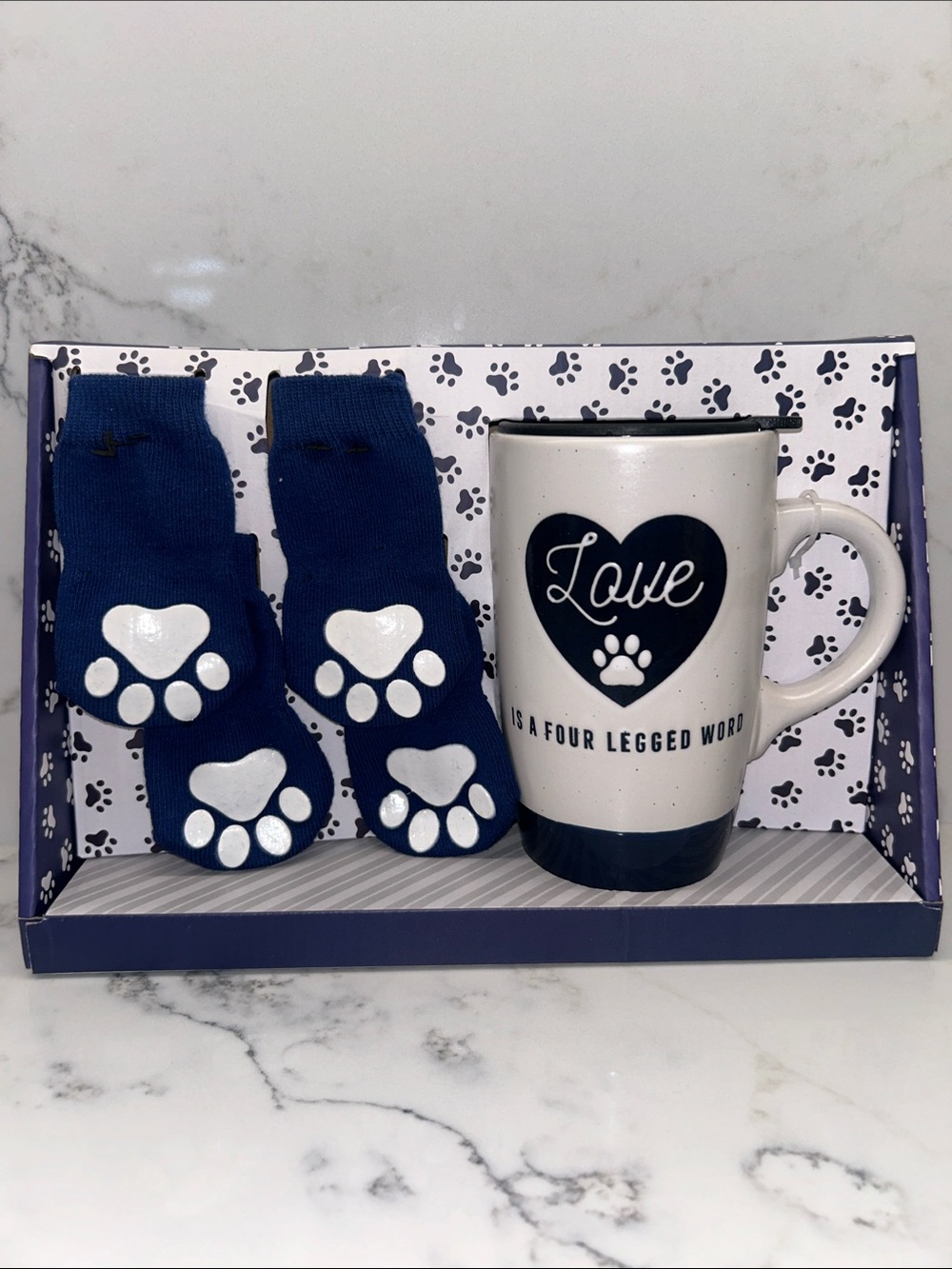 Sheffield Home Travel Mug & Pet Socks Gift Set